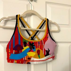 Peloton x Monica Ahanonu Strappy Bra - XL